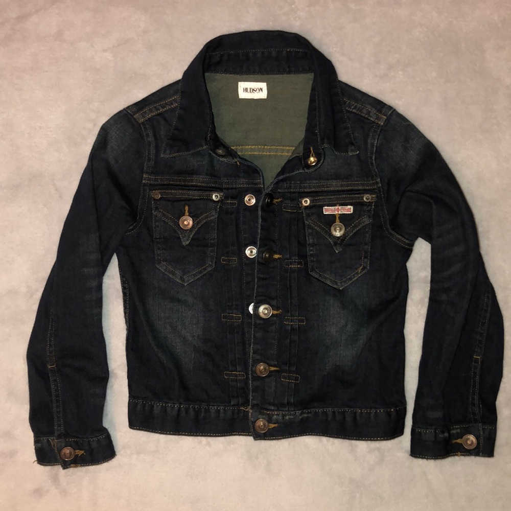 Kid’s HUDSON jean jacket. Size 6.